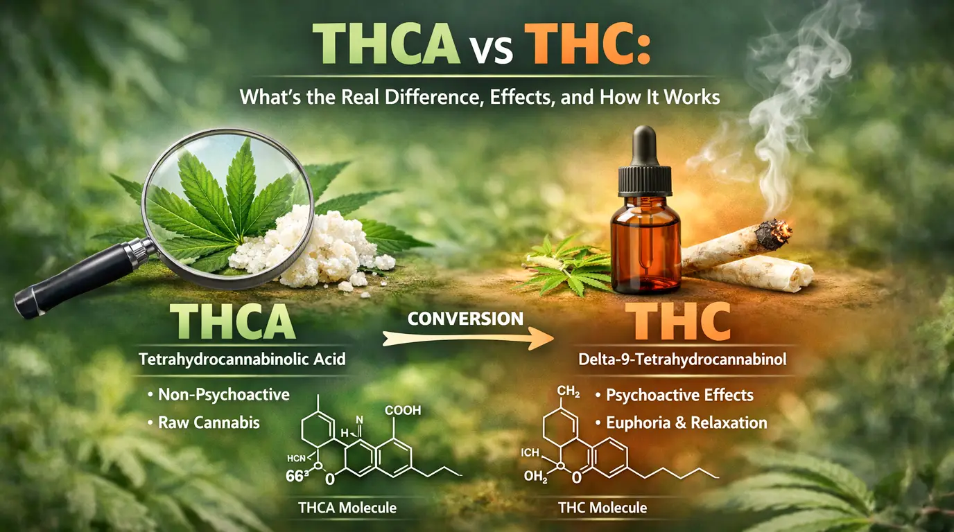 THCA vs THC