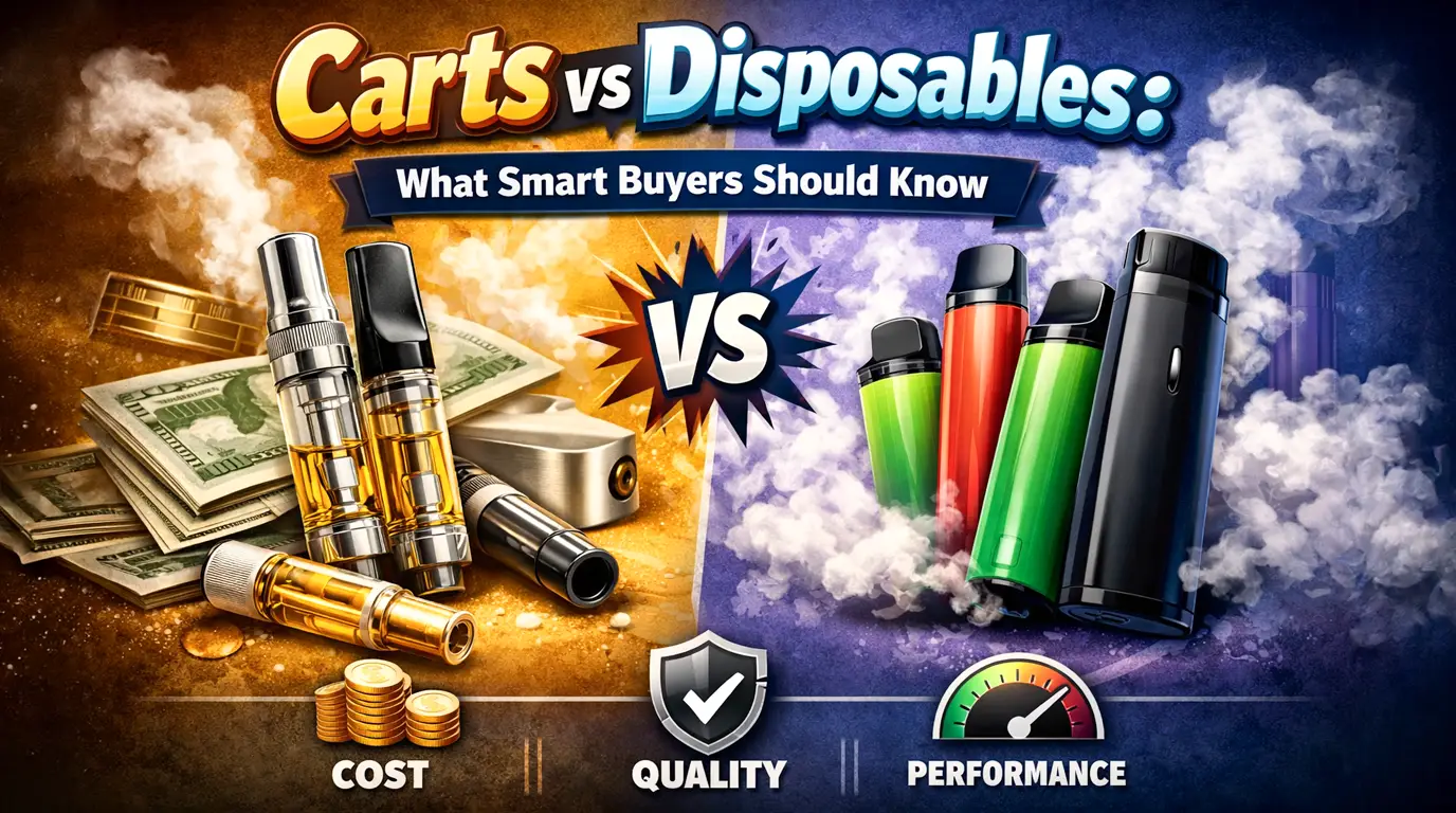 THCA Carts vs THCA Disposables