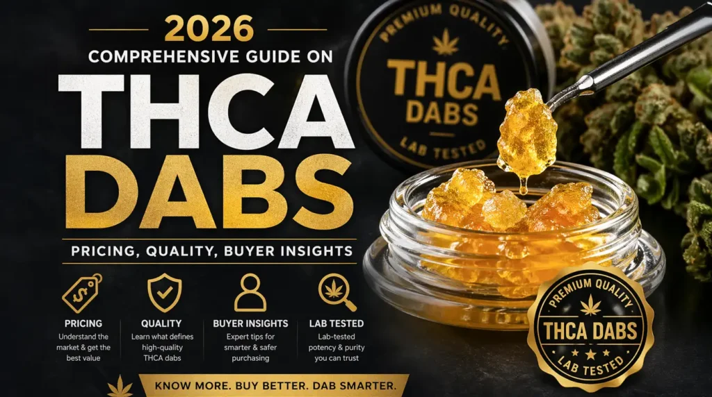 2026 Comprehensive Guide on THCA Dabs Pricing, Quality, Buyer Insights