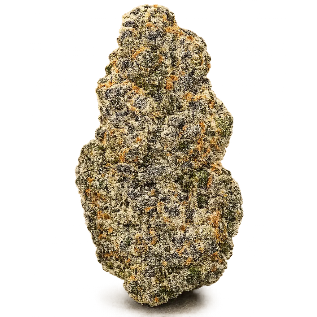 Lulu Lemon strain featuring frosty lime-green buds, sweet lemon candy aroma, citrus terpenes, and dense trichome coverage.