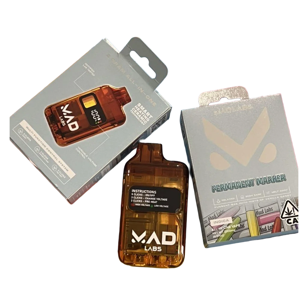 New 2G Mad Labs Disposable
