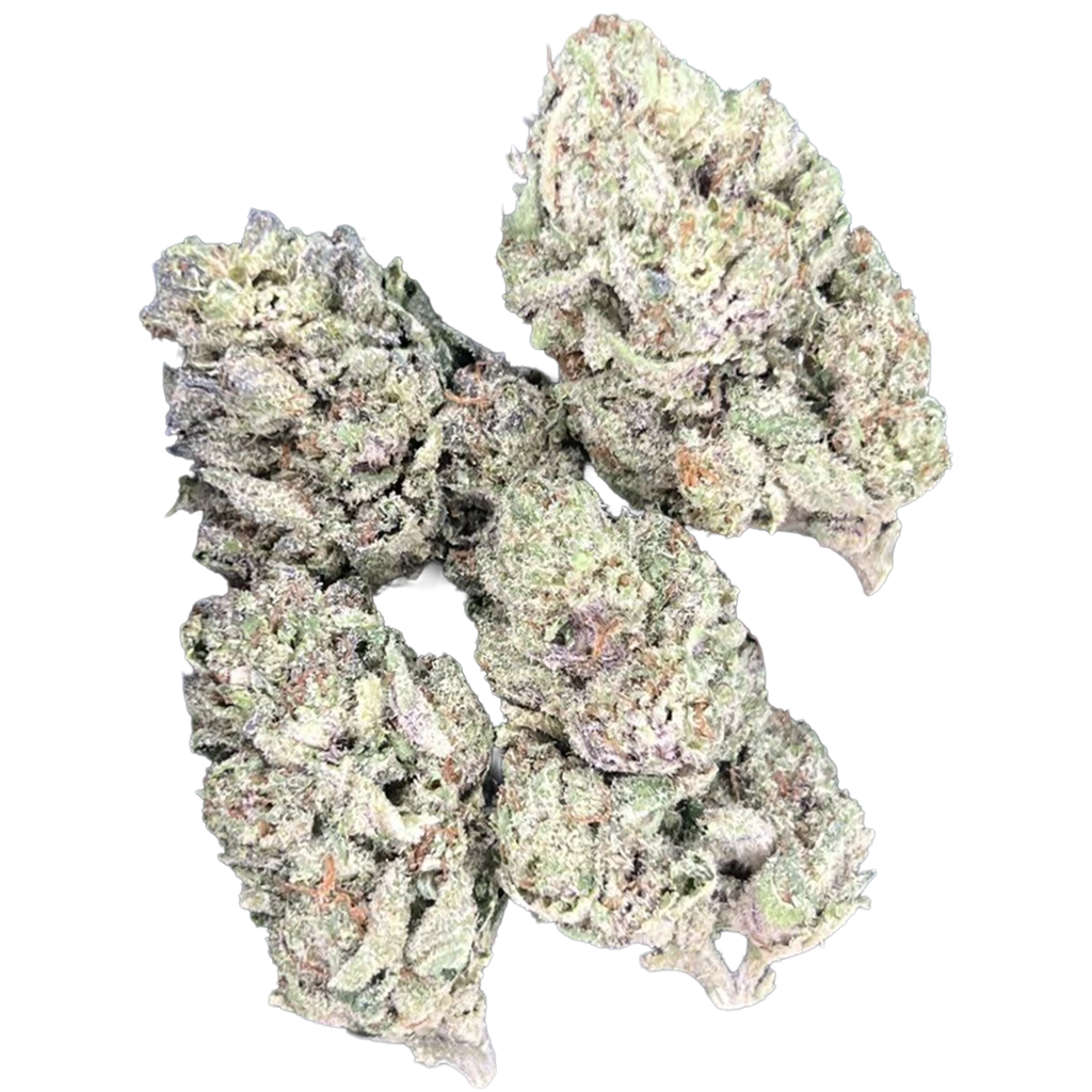 Tres Leches THCa Flower featuring dense frosty buds with creamy vanilla, sweet milk, pastry, and subtle fruity terpene characteristics.