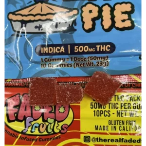 500MG Faded Fruits Rosin-Infused Gummies