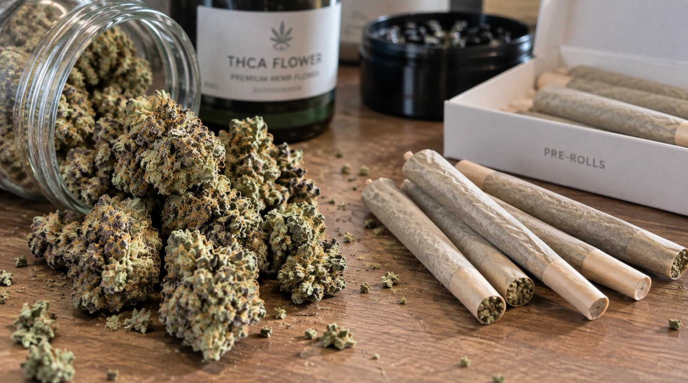 THCA Flower vs. Pre-Rolls