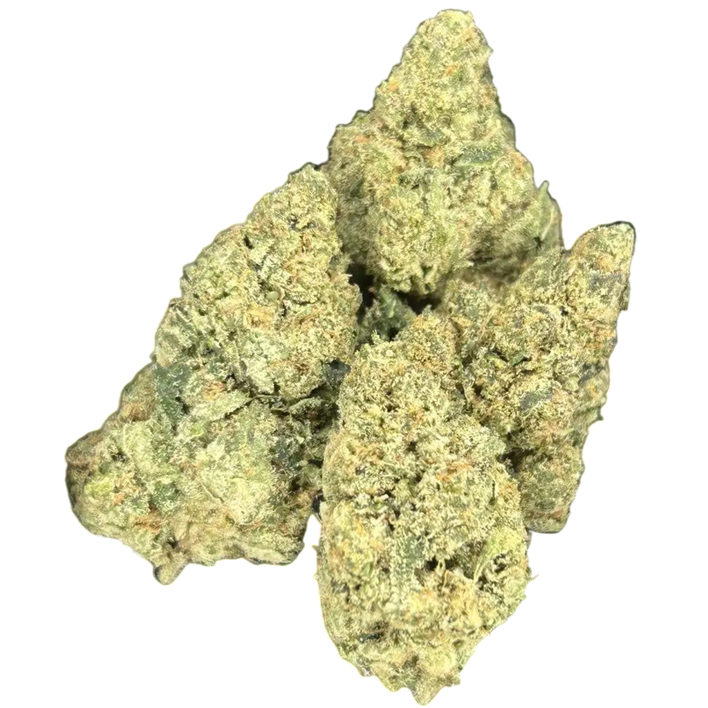 Astro Candy THCa flower buds showing natural texture and visible trichome coverage.