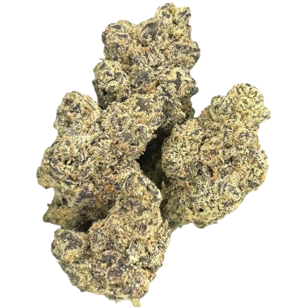 Larry Bird x G33 THCa flower buds showing natural structure and visible trichomes.